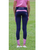 Bare Equestrian Youth Performance Tights Pink Galaxy Size