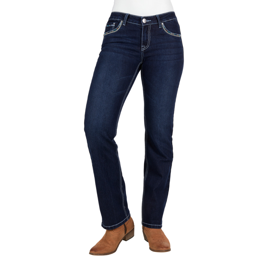 Women's Pure Western Oda Straight Leg Jean