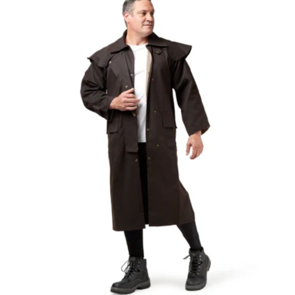 Syd Hill Oilskin Full Length Coat