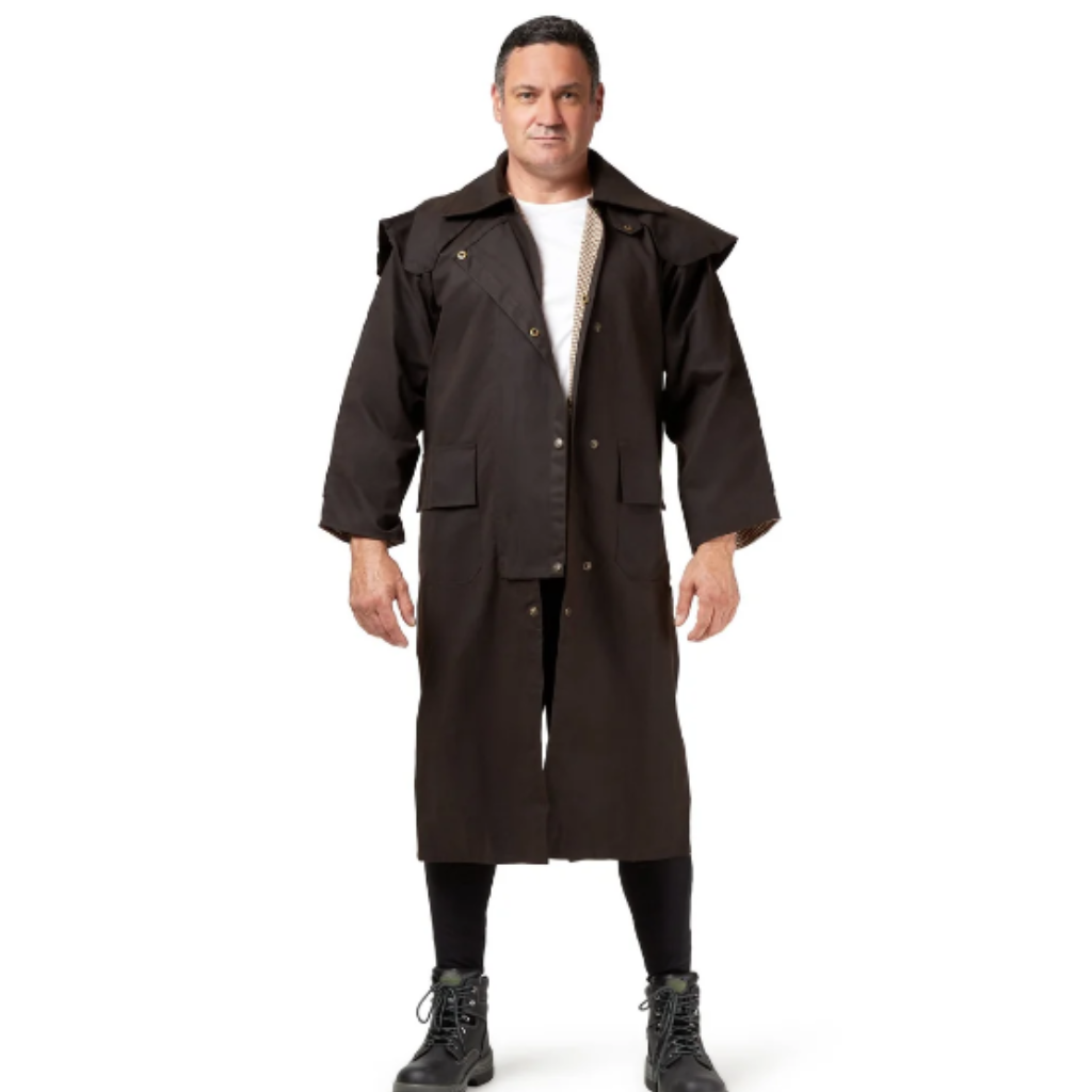 Syd Hill Oilskin Full Length Coat