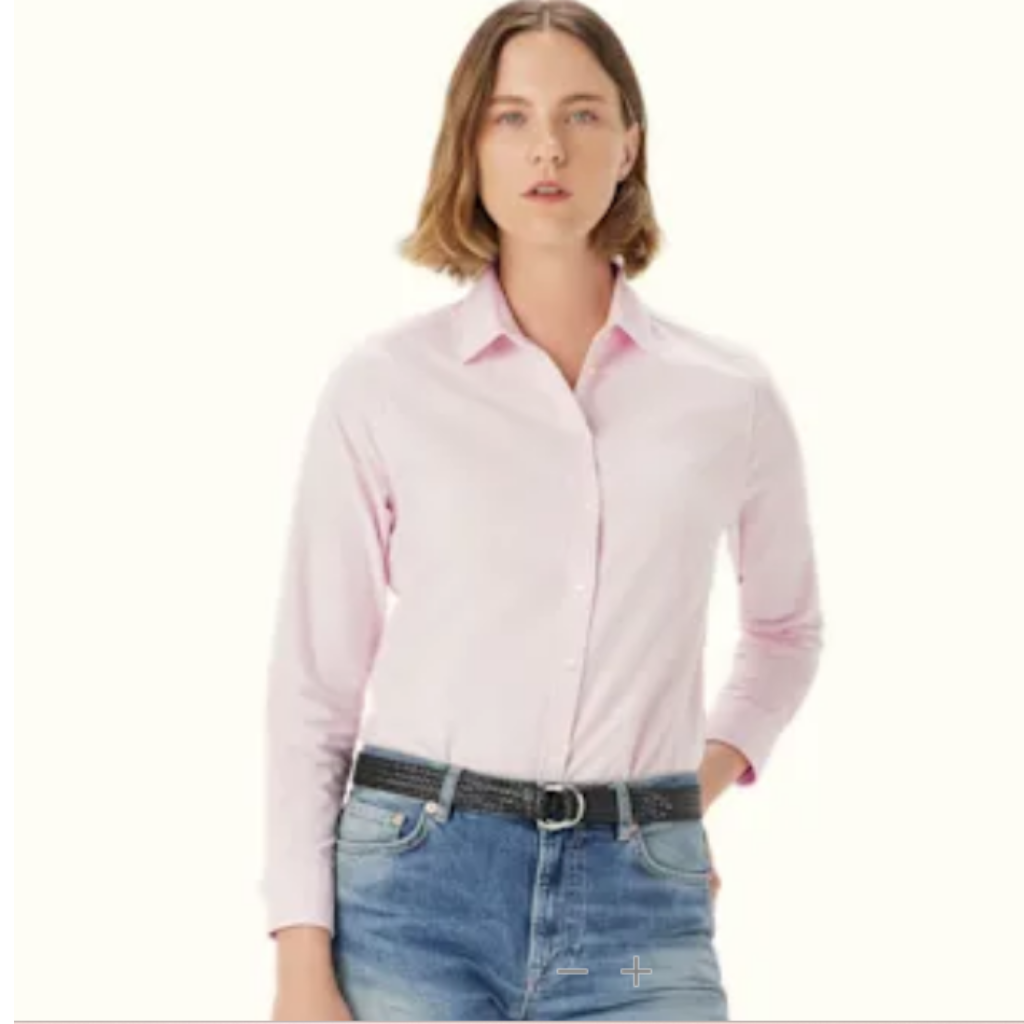 RMW Olney Cotton Shirt Pink