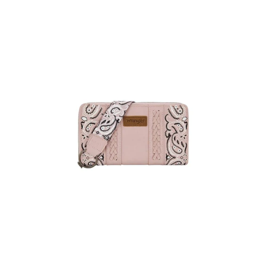 Wrangler Paisley Wallet - Pink