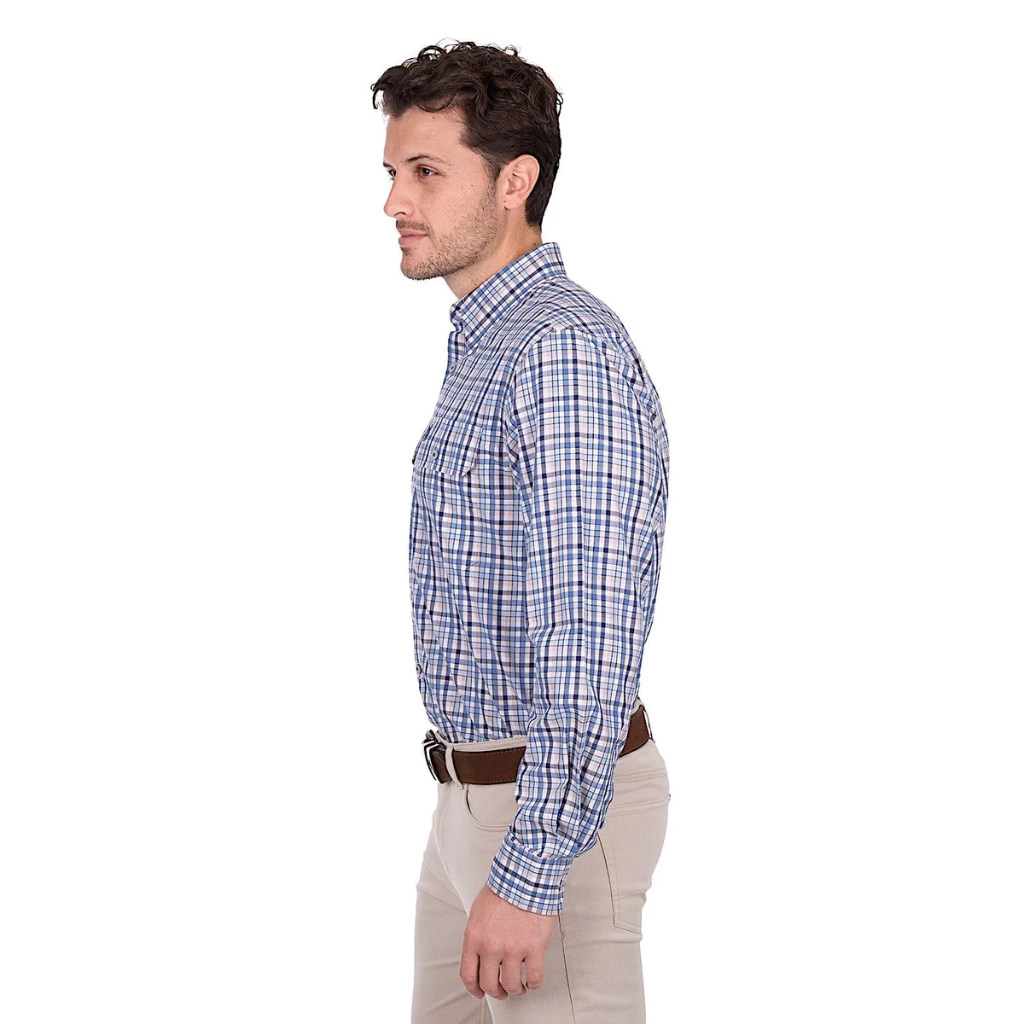 Thomas Cook Men's Patrick Shirt - Blue / Tan