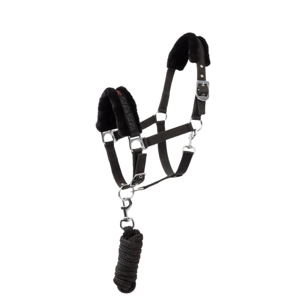 Horze Pegasus halter set Black