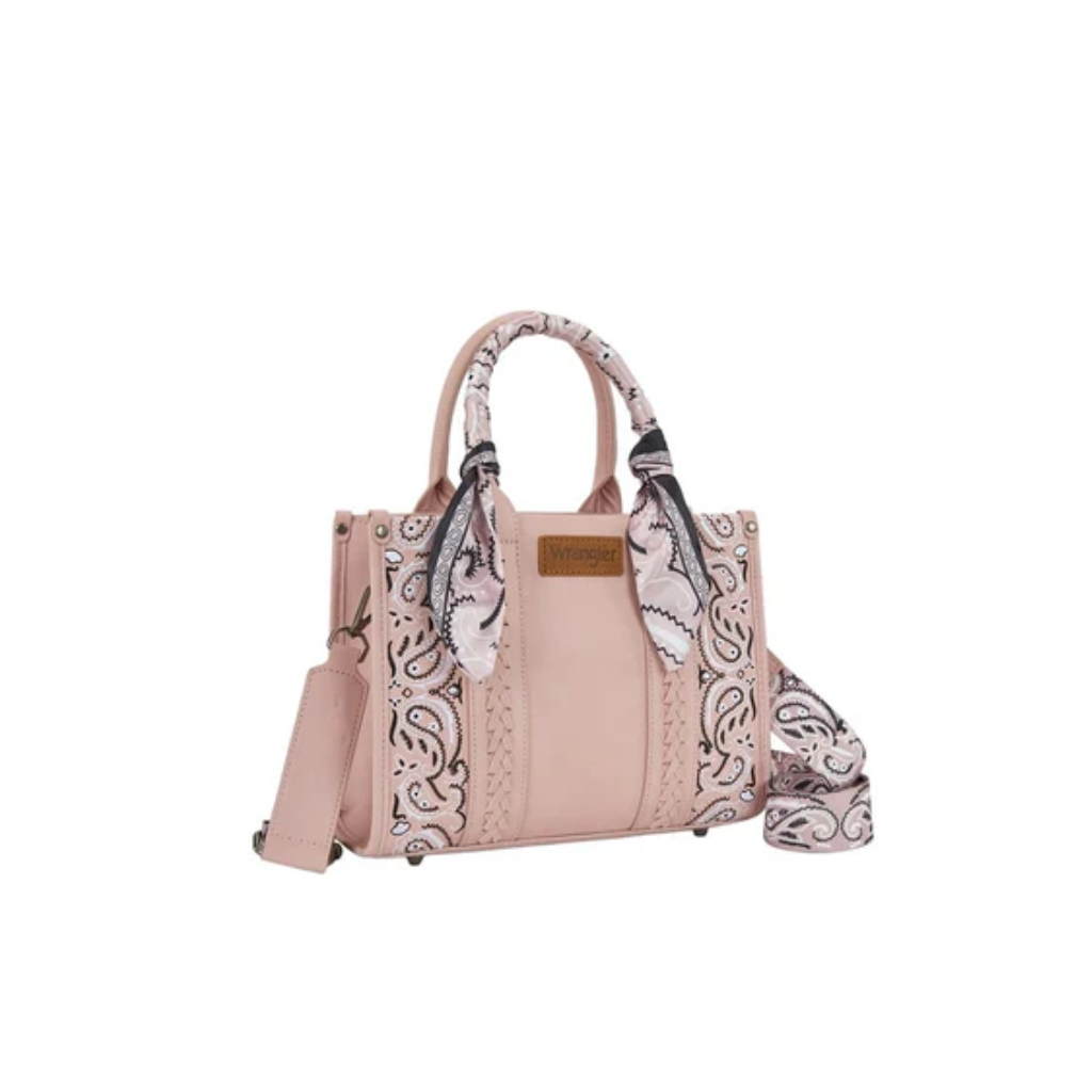 Wrangler Paisley Crossbody Bag - Pink
