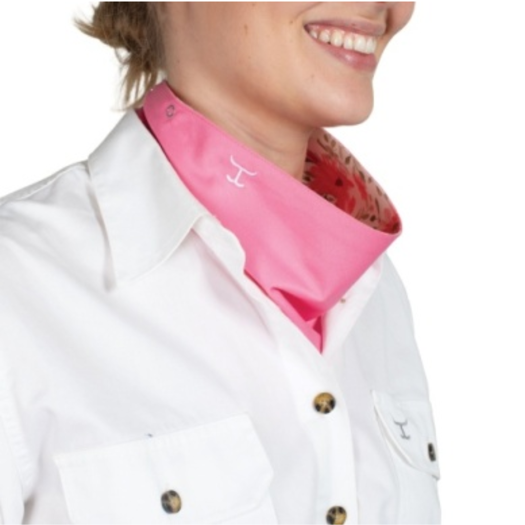 Just Country Women's Carlee Double Sided Scarf Rose