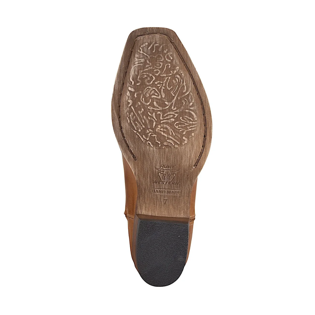 Pure Western Women's Pioneer Boot - Honey/Powder Pink