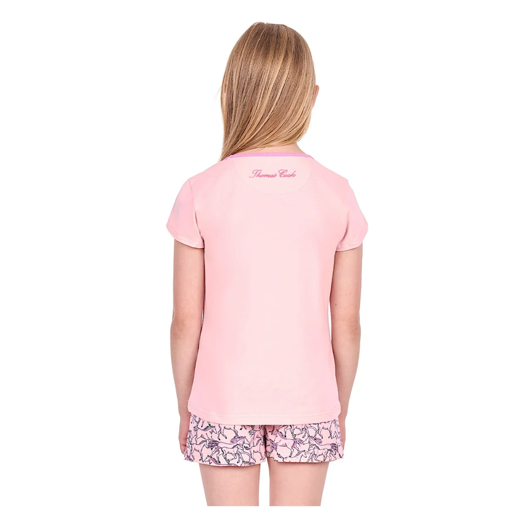 Thomas Cook Girl's Horses PJ - Peach