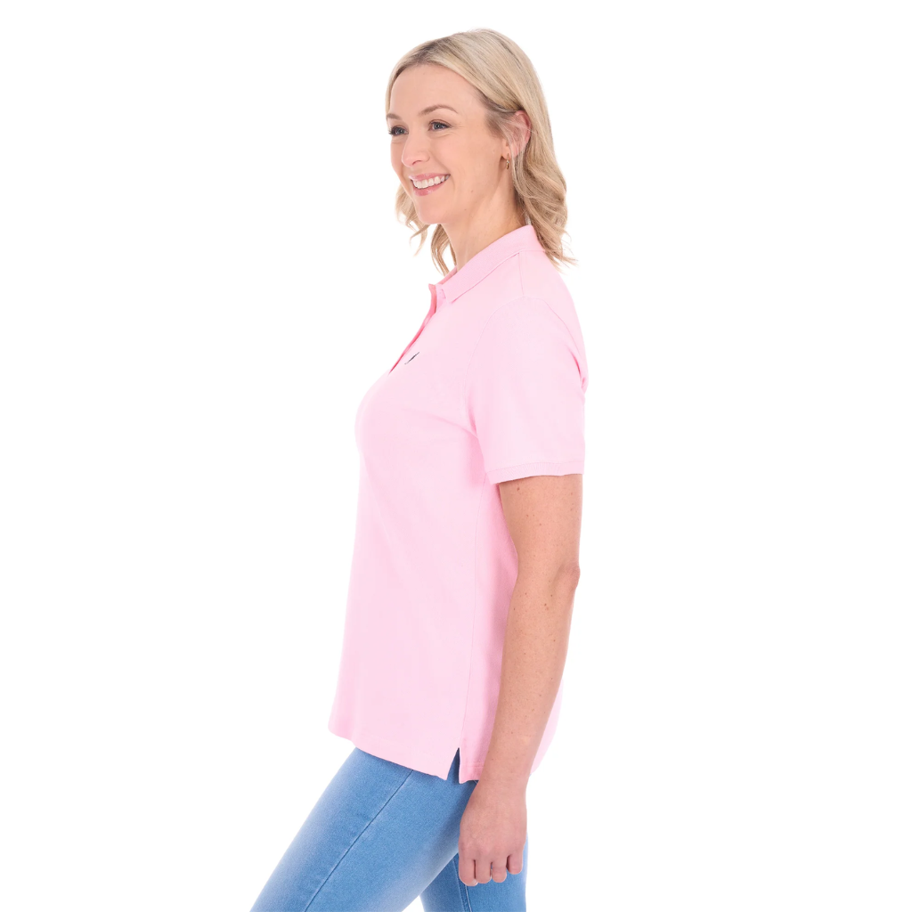 Thomas Cook Women's Classic Stretch S/S Polo Pale Pink