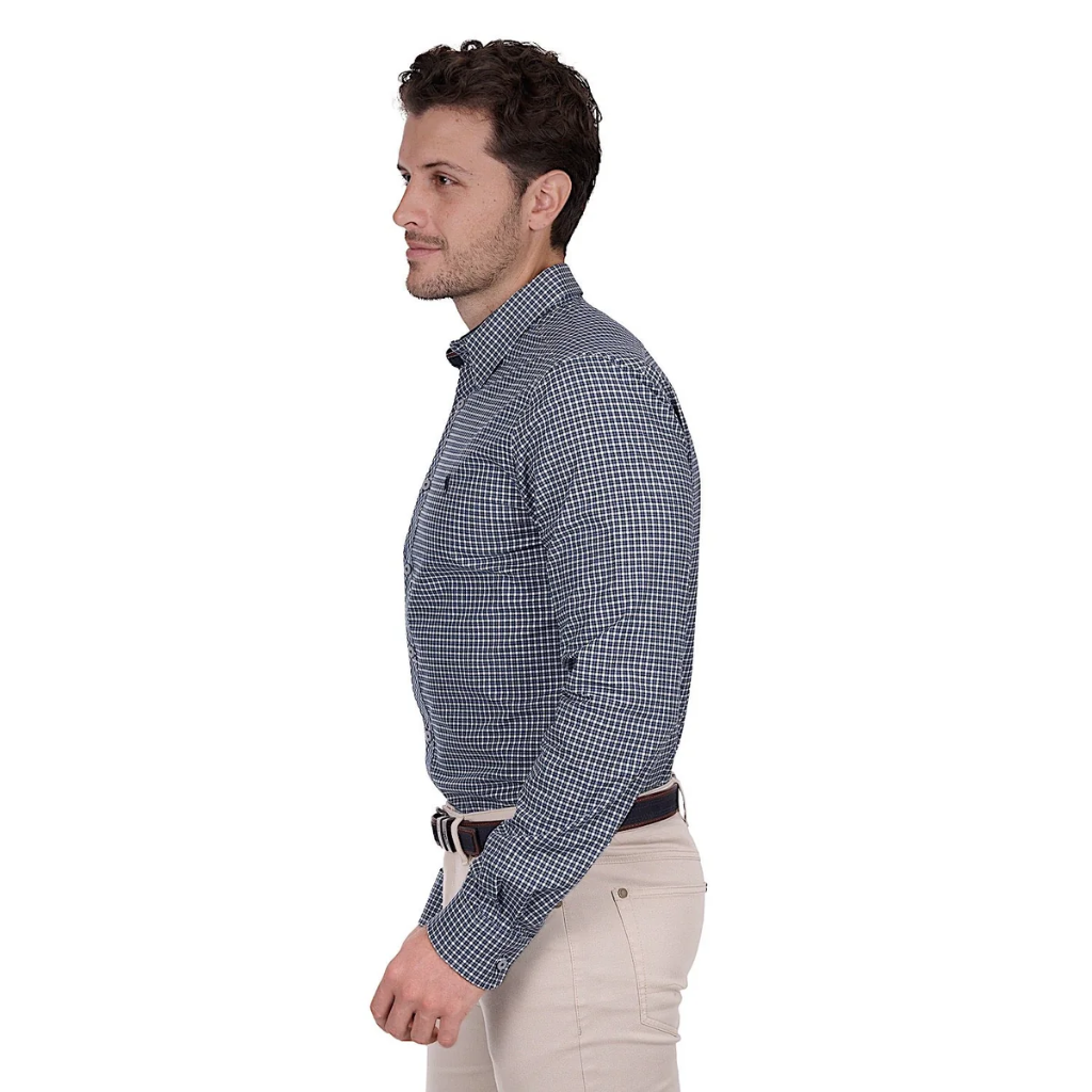 Thomas Cook Men's Ryan Tailored Shirt - Navy / Blue