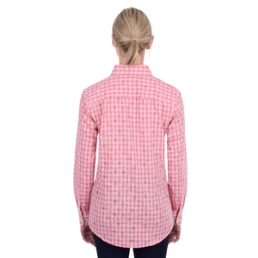 Hard Slog Women's Raquel 1/2 Placket LS Shirt