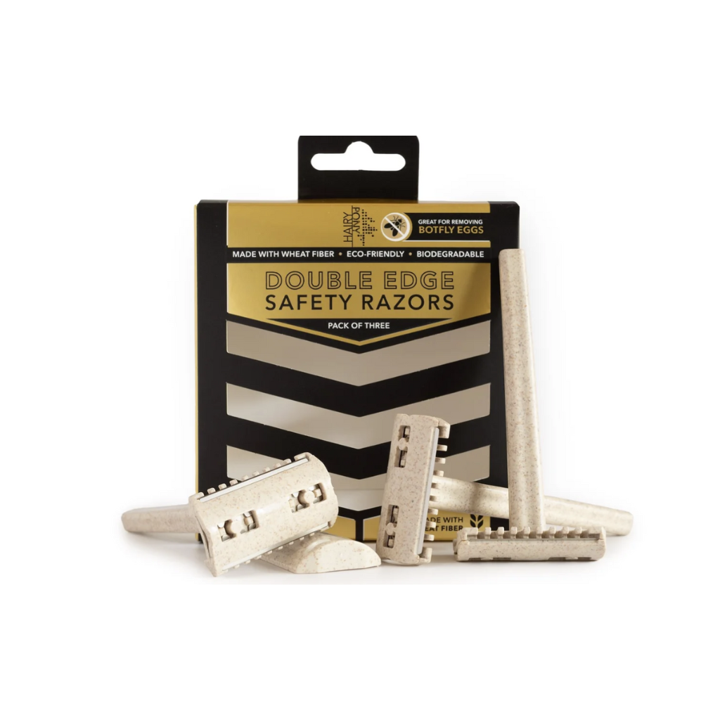 Hairy Pony Double Edge Safety Razors - 3 Pack
