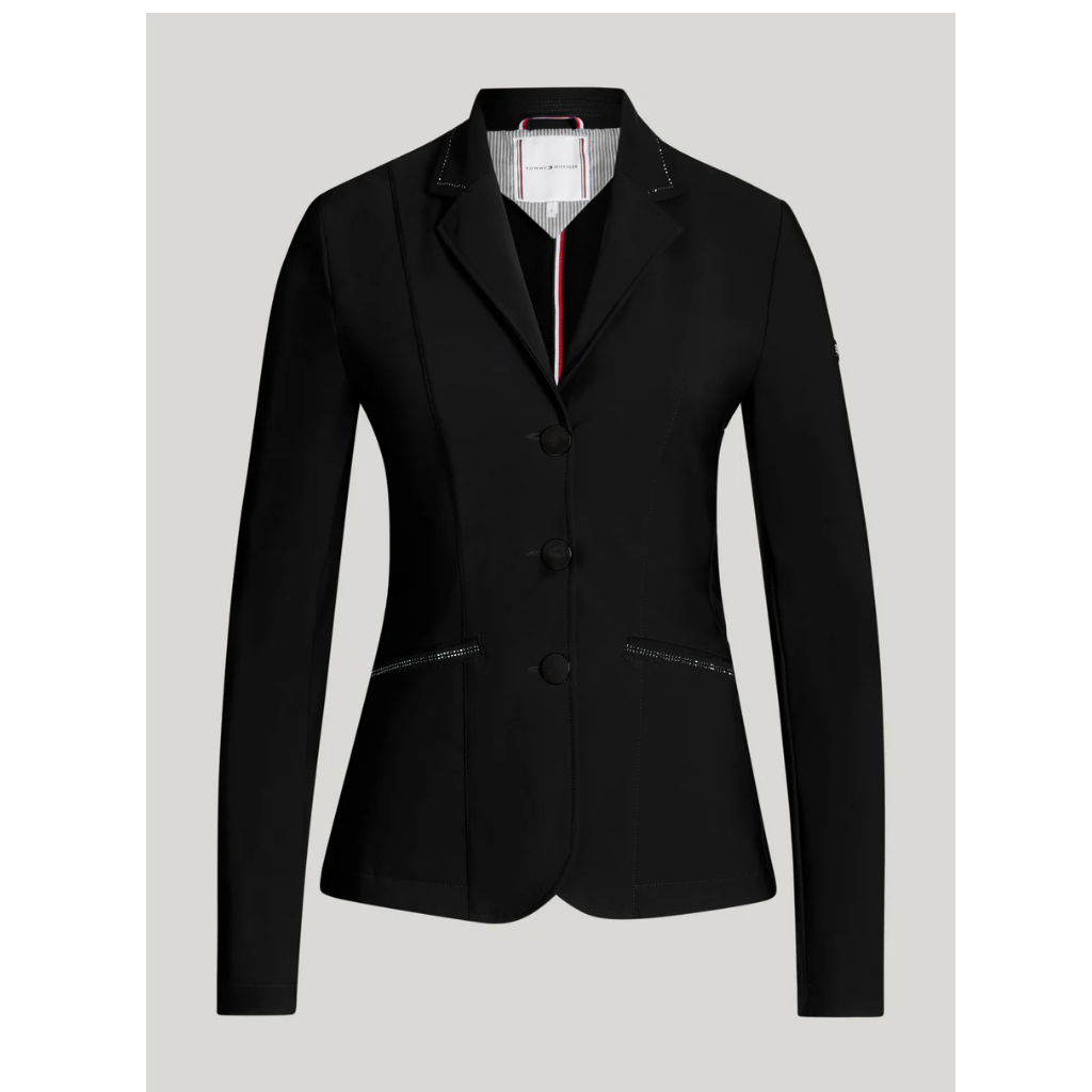 Tommy Hilfiger Costa Rhinestone Show Jacket Black