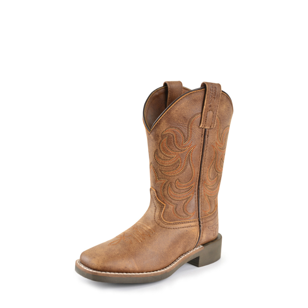 Pure Western kids Sawyer boots