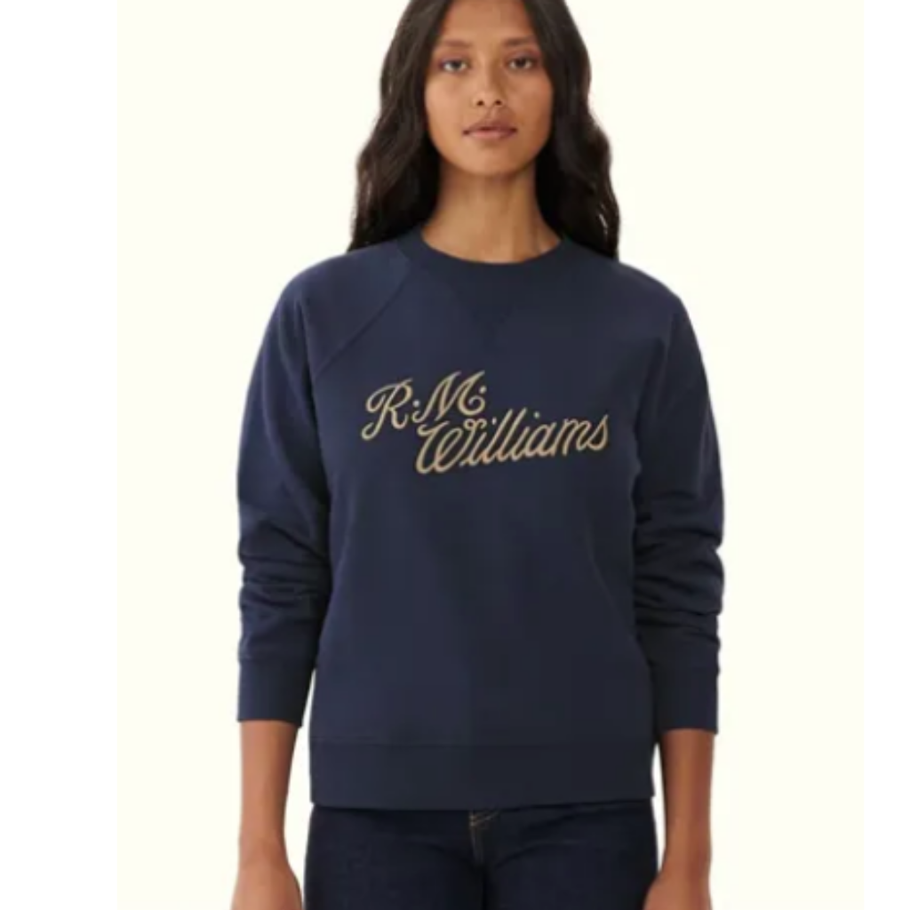 RM Women's Script Blush Crew