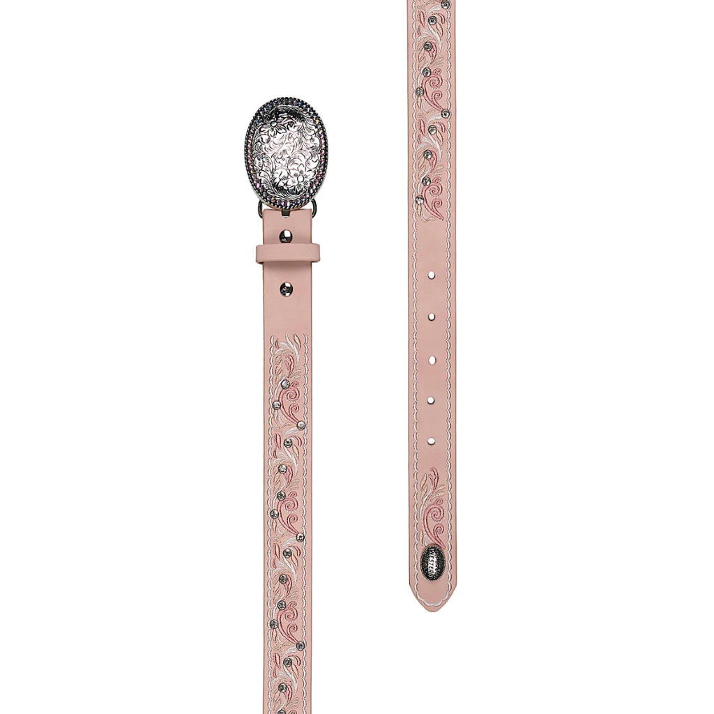 Pure Western Kid's Soleil Belt - Blush