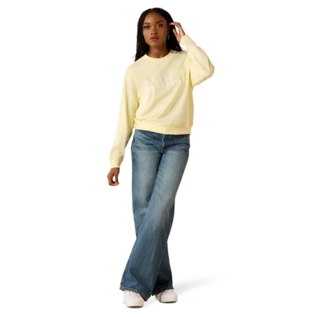 Ariat Women's Essential Crew Sweatshirt Pear