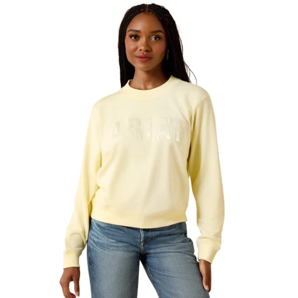 Ariat Women's Essential Crew Sweatshirt Pear
