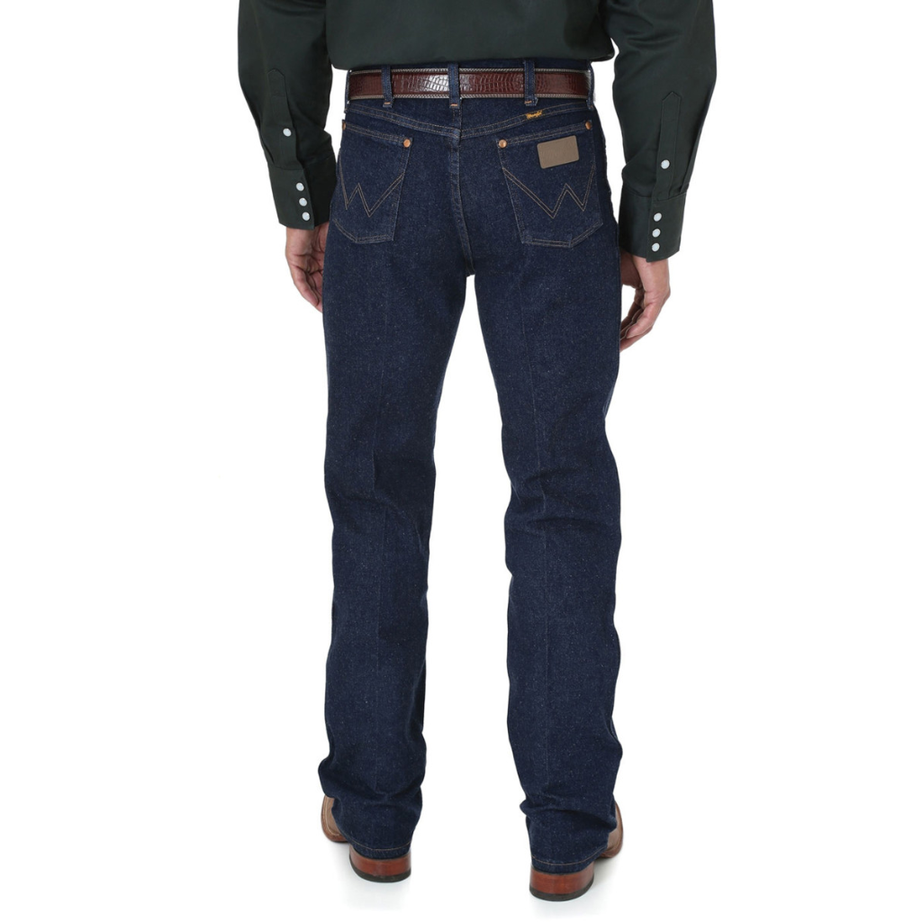 Wrangler Men's Cowboy Cut Stretch Regular Fit Jean 34 inch leg