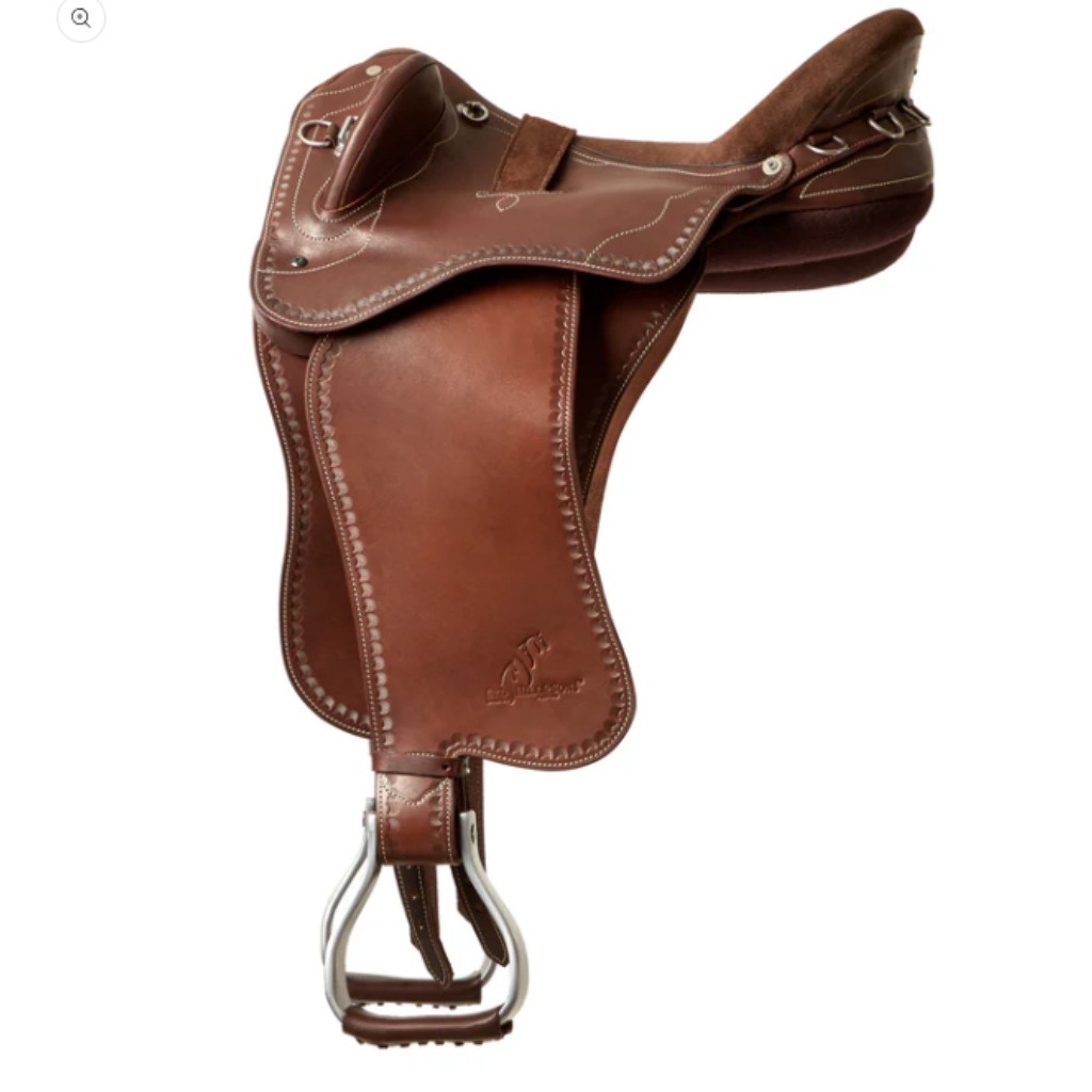 Syd Hill Premium Stock Fender Saddle - SHX Adjustable Tree 16"