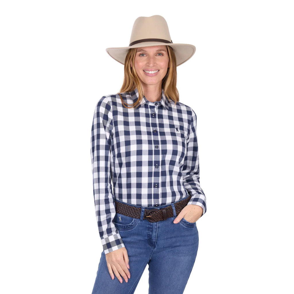 Thomas Cook Women's Tamara L/S Shirt Navy/White