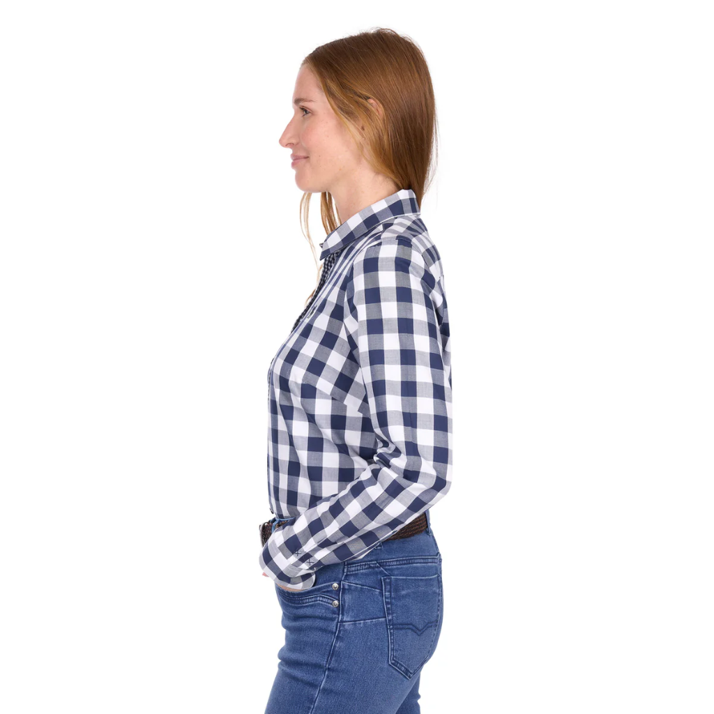 Thomas Cook Women's Tamara L/S Shirt Navy/White