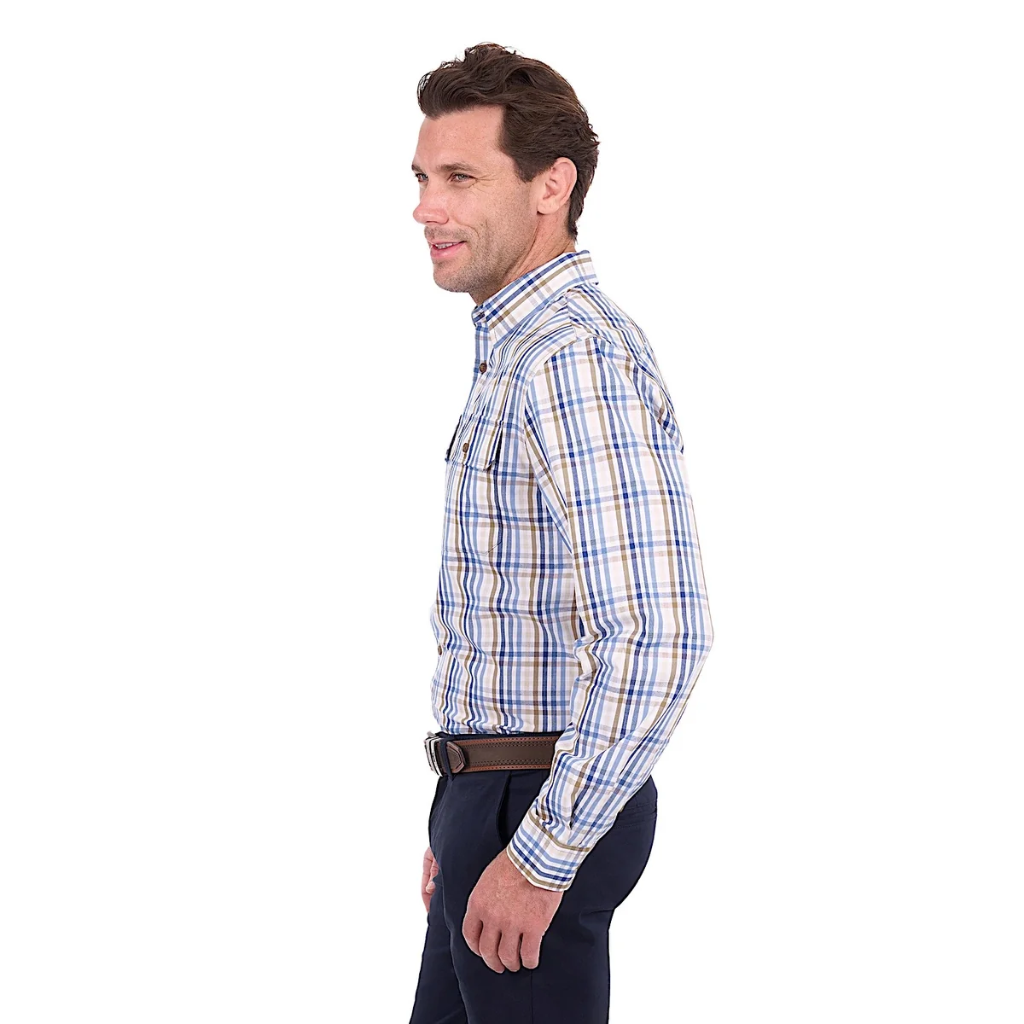 Thomas Cook Men's Tommy Shirt - Tan / Navy