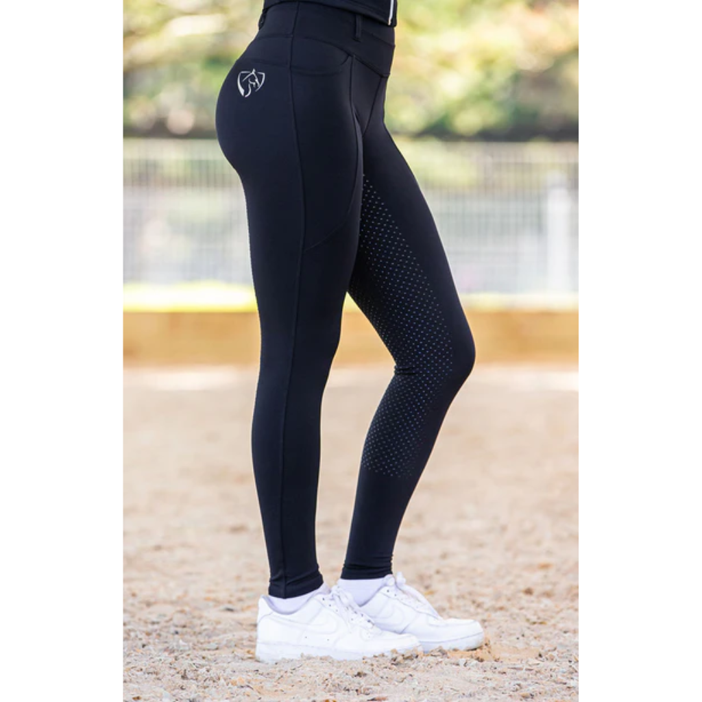 BARE ThermoFit Winter Performance Riding Tights - Black
