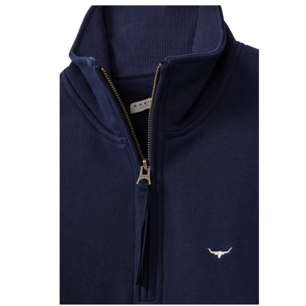 RM Williams Trickett Ladies Zip Neck Sweatshirt