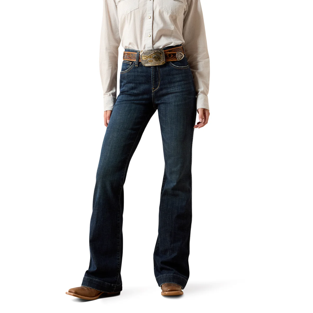 Ariat Women's High Rise Vivienne Slim Trouser Jeans