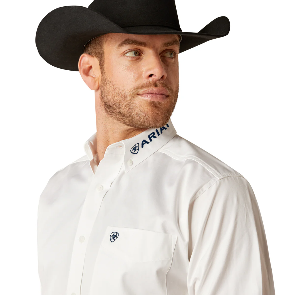 Ariat Men's Team Logo Twill Classic Fit Shirt