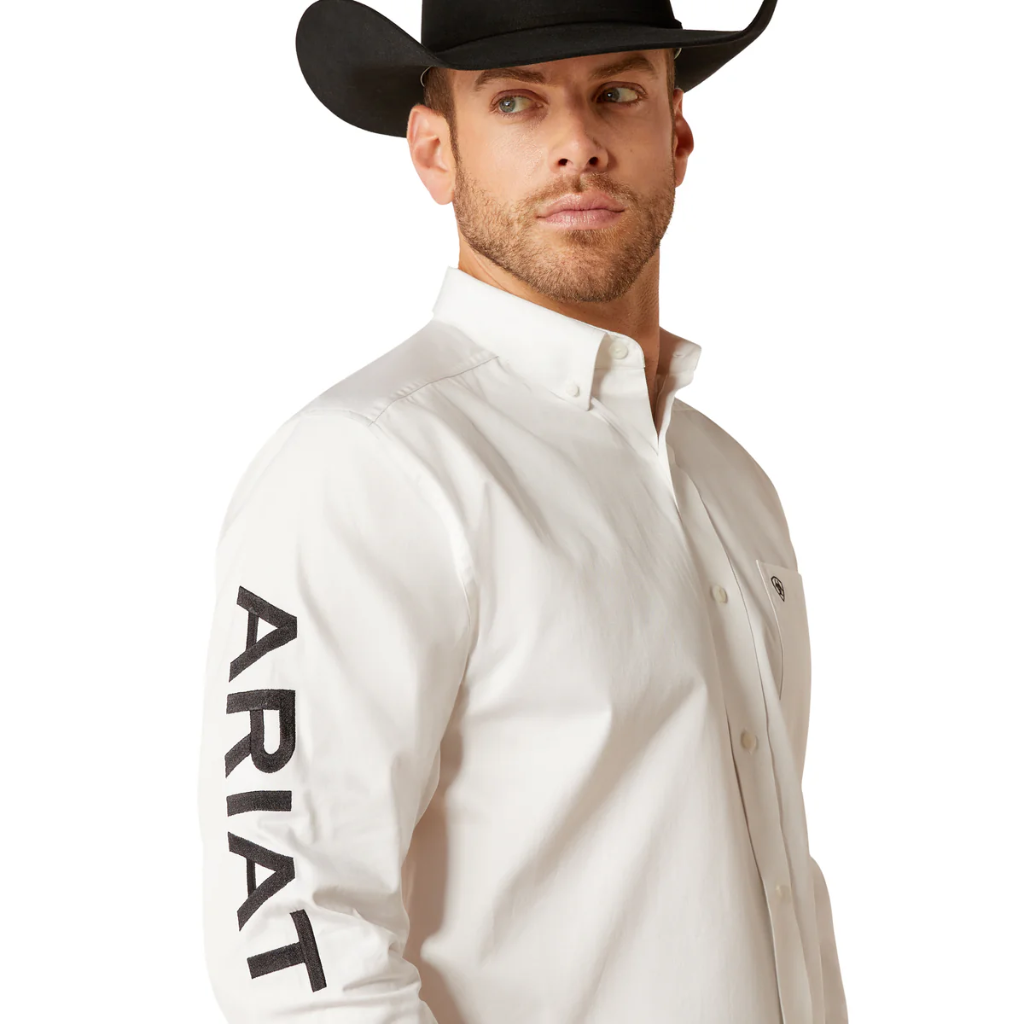 Ariat Men's Team Logo Twill Classic Fit Shirt