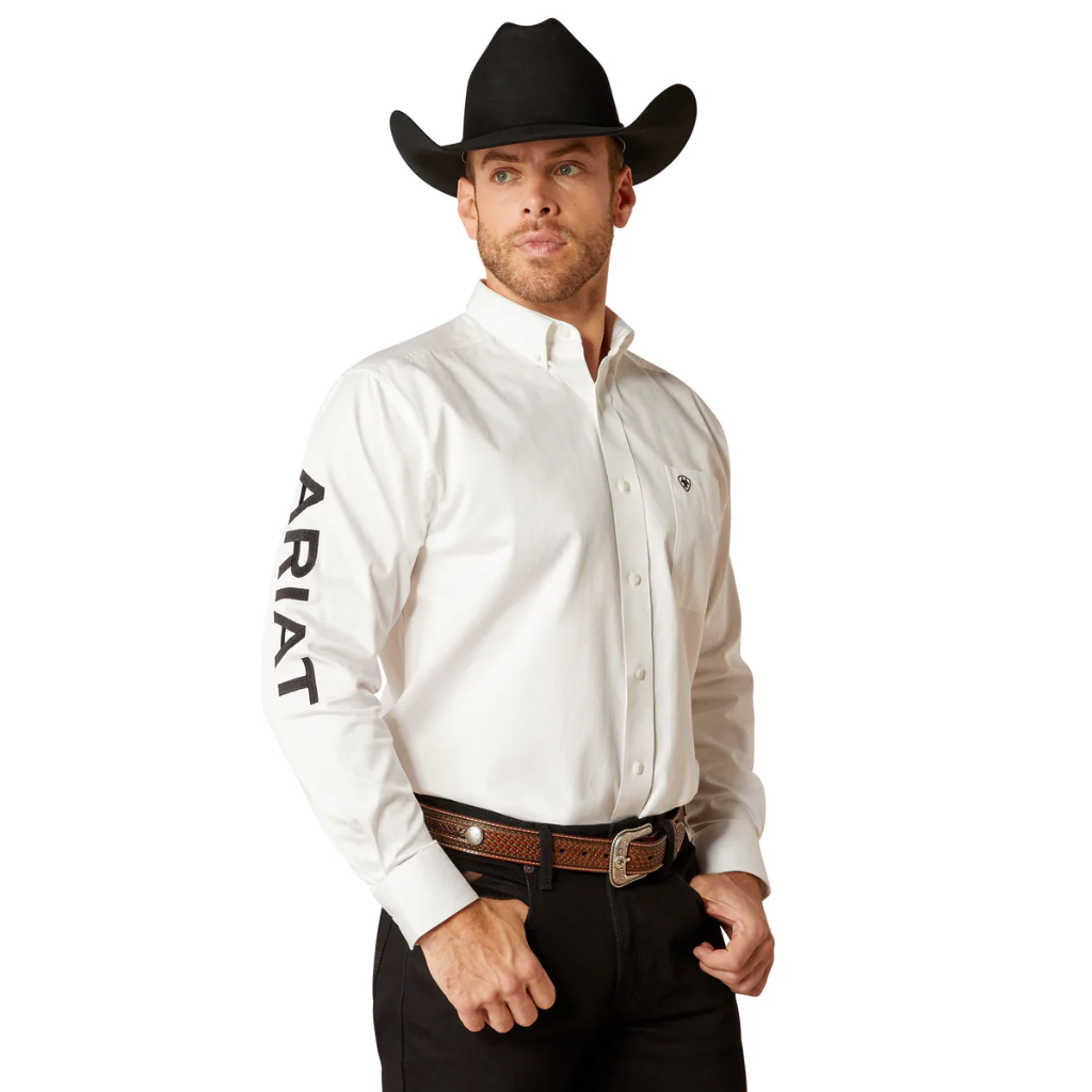 Ariat Men's Team Logo Twill Classic Fit Shirt