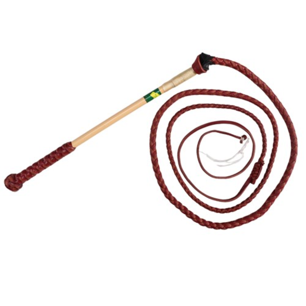 Nemeth Redhide Stockwhip - 6x4 Plait