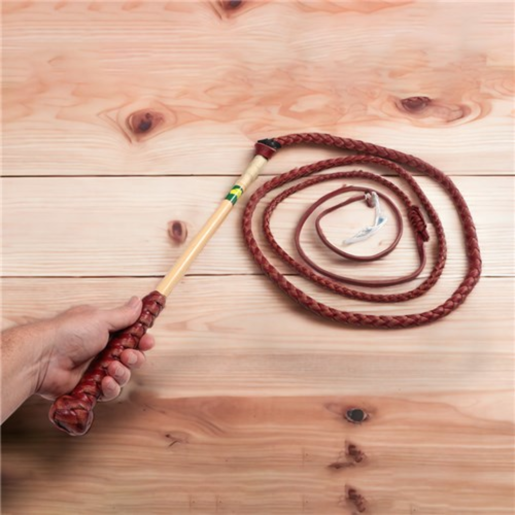 Nemeth Redhide Stockwhip - 6x4 Plait