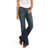 ARIAT Women's R.E.A.L Mid Rise Stretch Whipstitch Boot Cut Jean