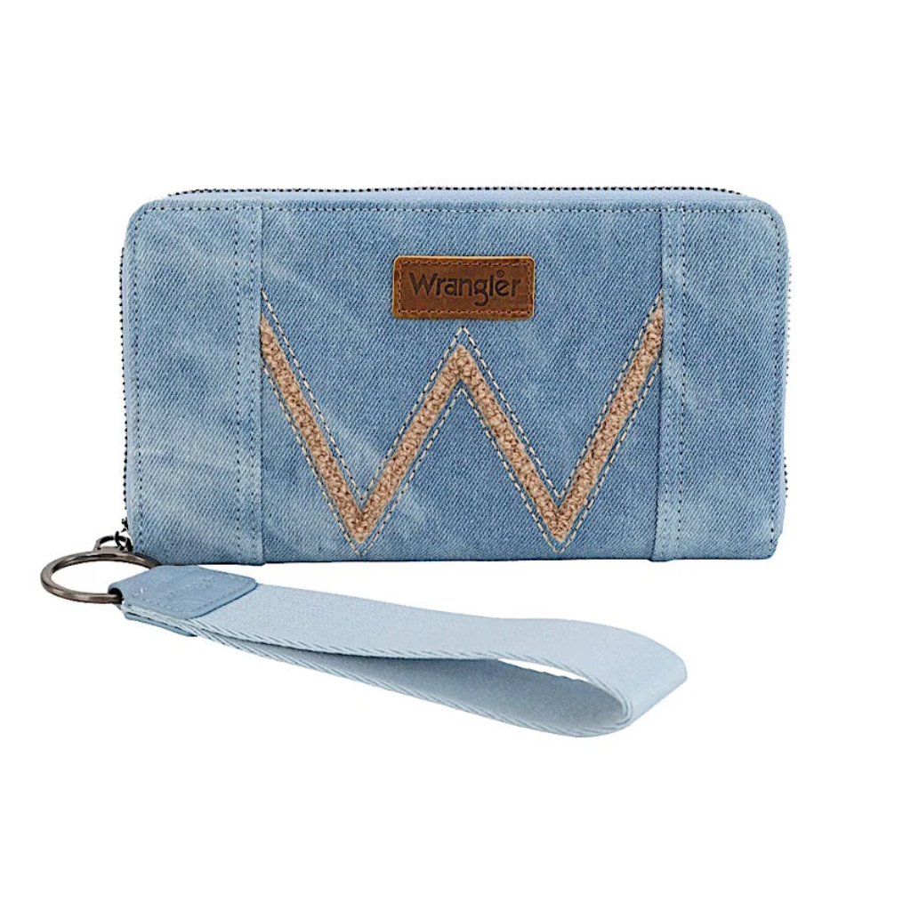 Wrangler Willa Wallet - Light Denim